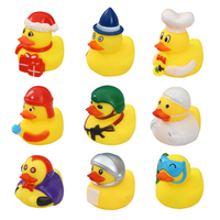 Juguetes de Baño de Goma con Diseños Divertidos y Estampados Personalizados de 2 Pulgadas para Bebés, Juguetes Únicos para la Bañera con Diversos Estilos, Venta al por Mayor