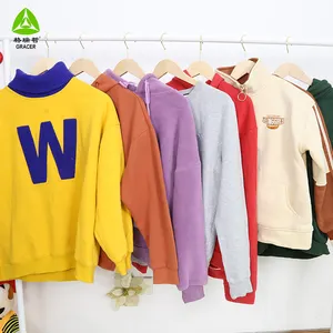 branded used heavy hoody sportswear korean bales mixed used clothing 45kg clothes used clothing