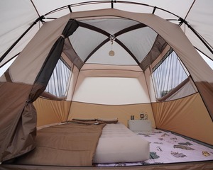 <span class=keywords><strong>Tente</strong></span> <span class=keywords><strong>de</strong></span> <span class=keywords><strong>camping</strong></span> double couche imperméable OEM pour l'extérieur, portable, type cabane familiale, idéale pour le <span class=keywords><strong>camping</strong></span> et la randonnée - Product Image 6
