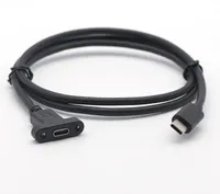 USB C Verlängerung kabel für Stecker und Buchse 30cm