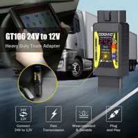 Neues Produkt Spannungsreduzierer von 24V auf 12V Godiag GT106 Plus LKW-Transformator Stecker-OBD2-Adapter für Autos Universell Einsetzbar
