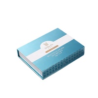 Boîte cadeau aimantée à personnaliser, coffret de bijoux blanc, emballage magnétique pour noël