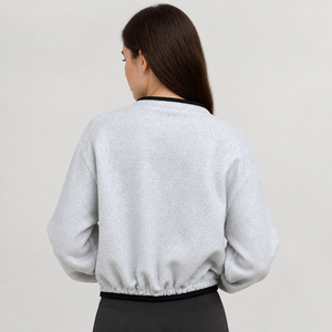 Chaqueta Deportiva Personalizada Charlo con Cierre, Chaqueta Bomber de Forro Polar Grueso para Mujer, Sudaderas con Capucha Estilo Urbano Unisex, Venta al Por Mayor, REACH GCC - Product Image 3