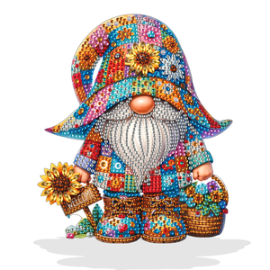 VANCY ARTS <span class=keywords><strong>5D</strong></span> DIY Fleur Gnome Diamant Art Kit Cristal Broderie <span class=keywords><strong>Strass</strong></span> Acrylique Table Top Décoration - Product Image 1