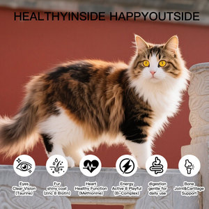 Vente en gros d'additifs vitaminiques pour animaux de compagnie, multivitamines crémeuses et croquantes, friandises molles pour chats - Product Image 3