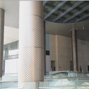 Revêtement de colonne de bâtiment en placage d'aluminium plié - Product Image 6
