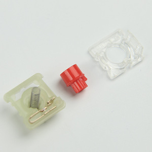 מתגי מקלדת מכניים דקים במיוחד מדגם <span class=keywords><strong>Cherry</strong></span> German <span class=keywords><strong>Cherry</strong></span> Red LP למחשבים ניידים דקים במיוחד (תואם <span class=keywords><strong>MX</strong></span> RGB) - Product Image 3