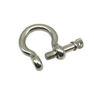 8 mét thép không gỉ 304 chuỗi kết nối Bow còng <span class=keywords><strong>d</strong></span>ưới với vít cổ áo <span class=keywords><strong>Pin</strong></span> - Product Image 3