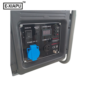 Generador de gasolina de CA portátil, pequeña potencia multiusos para emergencias, trabajo al aire libre, motor refrigerado por aire de 4 tiempos, 50 Hz - Product Image 6