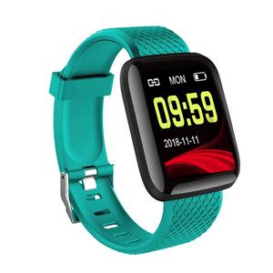 116 Plus modelo <span class=keywords><strong>T500</strong></span> <span class=keywords><strong>Smartwatch</strong></span> banda electrónica deporte Fitness Tracker TFT pantalla Frecuencia Cardíaca presión arterial calendario cuadrado - Product Image 1