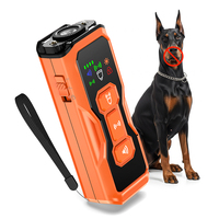 Nouveauté : Répulsif à ultrasons portable rechargeable pour chiens, dispositif d'entraînement anti-aboiement avec lampe torche