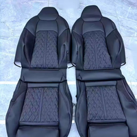 Fabrik-Großhandel Hochwertige Sitzbezüge für Audi Rs4 Rs3 und Rs5 Ersatz mit Napa-Leder PU Carbon-Faser Wasserdicht