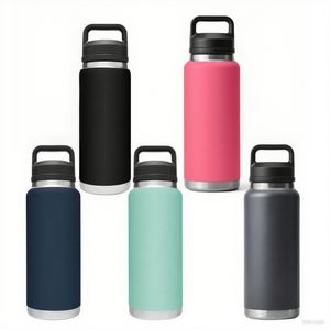 กระติกน้ำสูญญากาศสำหรับเดินทาง, ขวดน้ำสแตนเลสขนาดกะทัดรัด16ออนซ์พร้อมฝาปิดหลอดสุญญากาศผนังสองชั้น - Product Image 1