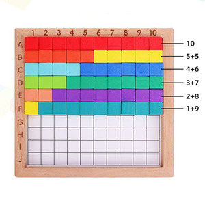 Bloques de <span class=keywords><strong>Letras</strong></span> para Deletrear HOYE CRAFTS, 100 Piezas, Juguete de <span class=keywords><strong>Madera</strong></span> para Tabla de Multiplicar - Product Image 2