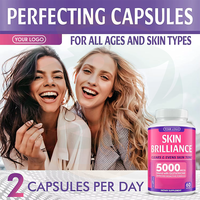 Capsules de glutathion OEM pour éclaircir la peau, 5000 mcg, pour un teint uniforme et favoriser une peau saine, capsules éclaircissantes pour la peau