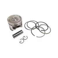 Kit de joints de piston et de bloc-cylindres de moteur CQJB UM125T 53 mm pour scooter Suzuki, pièces détachées de moteur