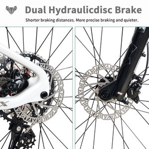 <span class=keywords><strong>Bicicleta</strong></span> de Alto Rendimiento OEM con Cuadro de Carbono, Suspensión Completa, Llantas de Aleación de Aluminio, 12 Velocidades, Frenos de Disco Hidráulicos, Cassette 11-50T - Product Image 4