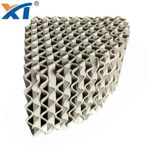 high quality ceramic structured packing 125Y 250Y 350Y for air drying tower in sulphuric acid plant