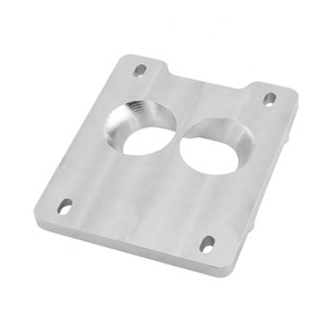 キャブレタースペーサー2バレルビレット精密自動車部品カスタムデザイン - Product Image 4