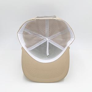 कस्टम छिद्रित कढ़ाई लोगो गोल्फ हैट समायोज्य स्नैप थोड़ा घुमावदार ब्रिम pvc पैच लोगो रस्सी बेसबॉल कैप - Product Image 5