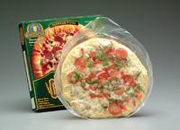Machine d'emballage thermoformage sous vide automatique pour pizza, machine d'emballage automatique de pizza surgelée avec vide et remplissage de gaz
