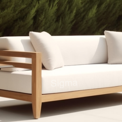 SIGMA Luxury Teak Sofa Set Patio Furniture Set Garden Sets Outdoor Furniture