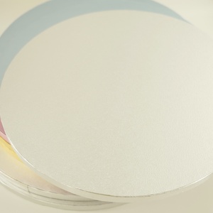 Bases de Madera Redondas Personalizadas con Diseño de Rosas para Pasteles, Base de MDF para Pasteles - Product Image 5