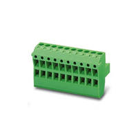 185308-1 Bloc de bornes à 9 positions, prises femelles 0,200 po (5,08 mm) 180 °   Suspension libre (en ligne)