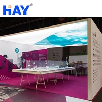 Offre Spéciale Portatif D'affichage De Tissu De Tension D'arc D'événement de Salon Commercial Toile De Fond Stand 2X3M Stand D'exposition