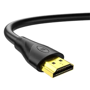 Cable Hdmi El último CE OEM chapado en oro de alta velocidad 48Gbps HDMI macho a macho cable compatible con 8K 1M 1,5 M 2M 3M 8K HDMI cable PC