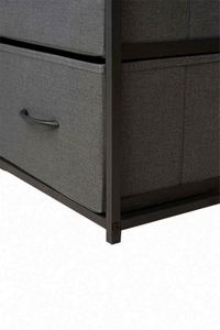 Commode autoportante moderne en tissu pour salon, durable, avec panneaux en MDF et acier inoxydable, en pin, disponible en plusieurs couleurs - Fournisseur en gros - Product Image 2