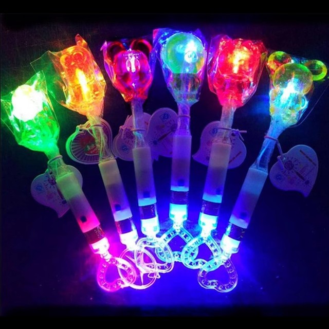 Wholesale Custom Flashing Glow Light Stick Lollipop Candy Glow Stick for Kids