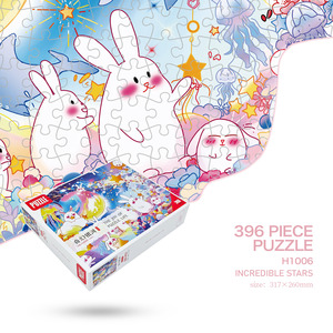 Puzzle Personalizzabile Edizione Premium 396 Pezzi in Carta, Legno e Plastica 317*260 Gioco Fai-da-Te Trendy per Bambini Campioni Gratuiti - Product Image 2
