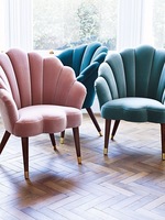 Échantillon Gratuit Moderne Mobilier d'Hôtel et de Maison Balcon Inclinable Tissu Fauteuil Relax de Salon Velours