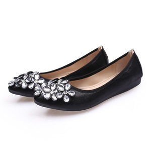 Scarpe da ballo morbide e pieghevoli <span class=keywords><strong>con</strong></span> <span class=keywords><strong>tacco</strong></span> rotondo scarpe <span class=keywords><strong>ballerine</strong></span> da <span class=keywords><strong>donna</strong></span> - Product Image 3