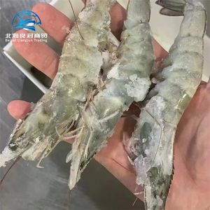 Camarones Blancos de Mar de Alta Calidad, Cultivados en Interiores, Congelados Frescos en Caja, BQF, Camarones Vannamei Vivos, Camarones Tigre sin Cabeza, Fritos - Product Image 5