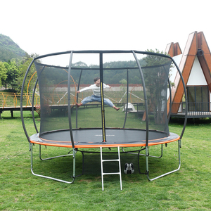Tengtai bí ngô mô hình <span class=keywords><strong>Trampoline</strong></span> kích thước lớn 8ft 10ft 12ft <span class=keywords><strong>14ft</strong></span> 16ft an toàn Net PVC Bìa Pad <span class=keywords><strong>Trampoline</strong></span> cho Kid người lớn - Product Image 1