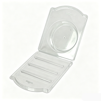 Boîte en plastique transparente PP/PET écologique personnalisée en usine pour composants électroniques, emballage de câbles de données, procédé blister