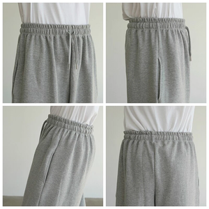 Pantalon de survêtement Baggy Fit de haute qualité pour hommes avec tissu polaire doux et coutures fines pour les commandes personnalisées - Product Image 2