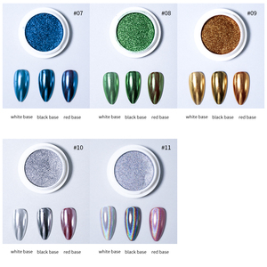 Mode Nouveau Plongeant la Poudre Poudre De Titane Velours Sens Aspect Miroir Gel Polonais Pour La Décoration Des <span class=keywords><strong>Ongles</strong></span> - Product Image 3