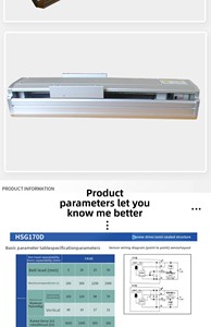 Rail linéaire semi-fermé MT12 pour mouvements précis dans les applications haute performance. Servomoteur pas à pas - Product Image 6