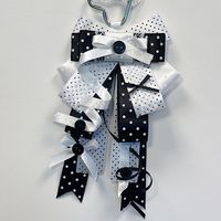 Breloques Nœuds en Ruban Faits Main Élégants Style Lolita avec Fermoir Cœur, Breloque de Sac Princesse Cosplay, Nœud pour Chaussures, Nœud en Ruban pour Lightstick Kpop