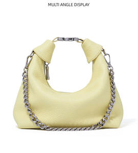 Sacs à main pour femmes en cuir véritable et daim, personnalisables, de style rétro, de haute qualité, vente en gros - Product Image 5