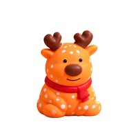 Nouveau jouet à presser en TPR en forme de gros faucon, jouet éducatif en silicone souple anti-stress, design réaliste de faucon pour enfants de 3 ans et plus, emballé en boîte