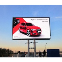 LED VISUAL Panneau d'affichage mural vidéo permanent à installation fixe Panneau d'affichage extérieur P5 P6 P8 P10 Panneau d'affichage extérieur à LED
