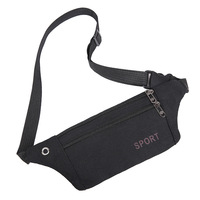 Sac banane en toile pour homme avec fermeture éclair – Idéal pour le travail, les activités de plein air, la randonnée, le cyclisme, l'escalade – Sac bandoulière pour téléphone et portefeuille, sac de poitrine