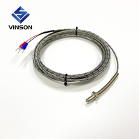 Sensor de Temperatura Tipo J de Alta Calidad con Perno, Termopar Tipo K, Suministro del Fabricante Chino