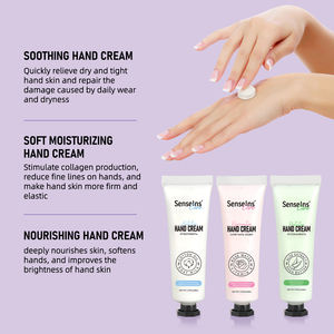 SenselnsCare Crème apaisante pour les mains Marque privée Bio Haute Qualité Hydratante Nourrissante Blanchissante Douce Mini Crème pour les mains - Product Image 5