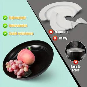 Ensemble de vaisselle incassable tasses de cuisine assiettes bols ensembles lave-vaisselle assiettes allant au micro-ondes ensembles de vaisselle en paille de blé 32 pièces - Product Image 4