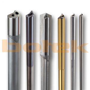 Punte per Trapano HTT Modello 110 in Carburo di Tungsteno, Gambo ZH25 da 3mm, per Foratura Profonda, Lunghezza Massima 5000mm, per Metallo, Colore Nero - Product Image 2